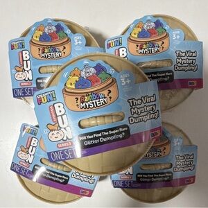 Lot of 5 squishy bun squishy dumpling glitter Mystery TikTok five below